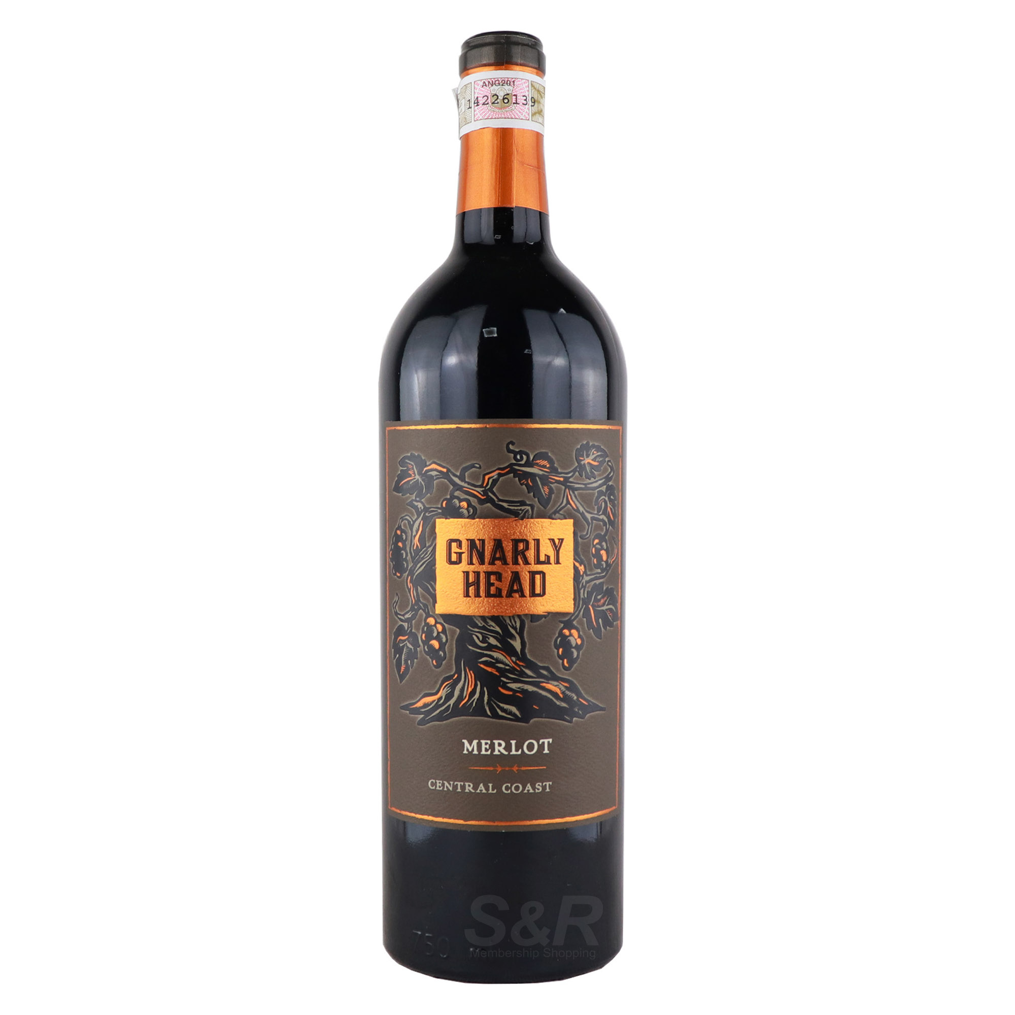 Gnarly Head Merlot Red Wine 750mL Gnarly Head Merlot Red Wine 750mL